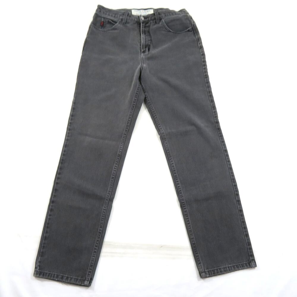 Vintage Guess Jeans Made in USA Black Gray Sz 34 Measure 31x30 1990s